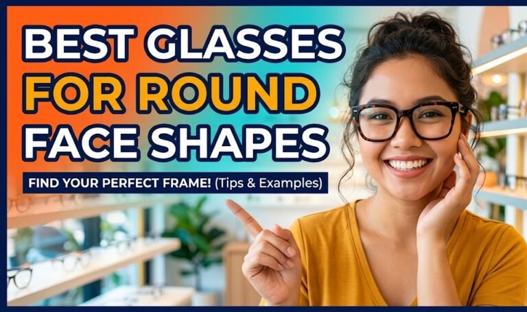 Best Glasses for Round Face Shapes: Frames That Actually Flatter Your Look Best Glasses for Round Face Shapes: Frames That Actually Flatter Your Look