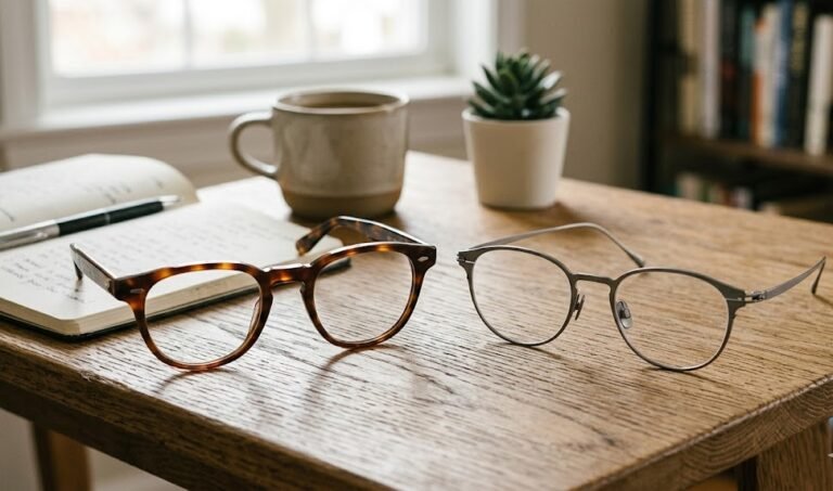 Titanium vs Acetate Glasses: Which Frame Deserves a Spot on Your Face? Titanium vs Acetate Glasses: Which Frame Deserves a Spot on Your Face?